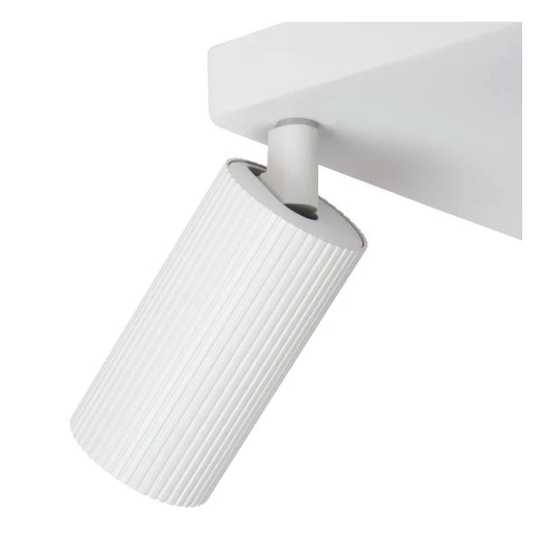 Lucide CLUBS - Ceiling spotlight - 4xGU10 - White - detail 2